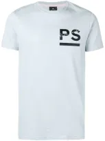 Ps By Paul Smith Logo Print T-shirt In Blue