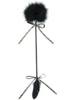 Maison Close Le Flatteur Feather Tickler In Black