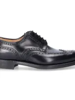 Crockett & Jones Business Shoes Derby Trafford In Black