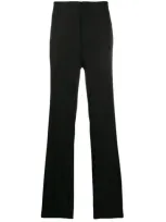 Lanvin Flared Formal Trousers In Black