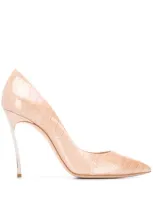 Casadei Funk Pumps In Neutrals