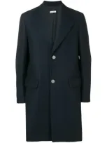 Marni Single-breasted Coat In Blue