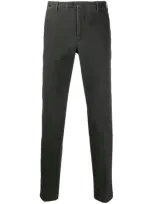 Pt01 Plain Skinny Trousers In Grey