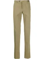 Pt01 Slim Fit Chinos In Neutrals