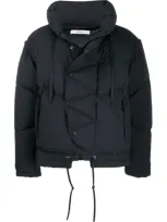 Damir Doma Padded Hooded Jacket In Black