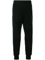 Roberto Cavalli Chimera Crest Track Pants In Black