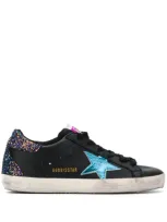 Golden Goose Superstar Sneakers In Black