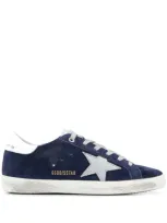 Golden Goose Superstar Low-top Sneakers In Blue