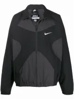 Nike Swoosh Sportswear Jacket In Grey