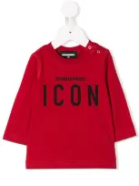 Dsquared2 Babies' Icon Jersey Top In Red