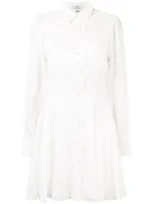 We Are Kindred Sorrento Mini Shirt Dress In White