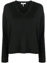 Rag & Bone Surplus V-neck Pullover Sweater In Black