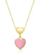 Lily Nily Kids' Heart Pendant Necklace In Gold