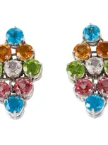 Lo Spazio Jewelry Lo Spazio Estate Earrings In Multicolor