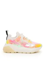 Stella Mccartney Multicolour Eclypse Sneakers In Yellow,orange,white