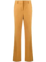 Incotex Low-waist Straight Trousers In Neutrals