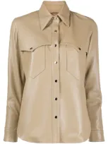 Manokhi Khara Button-up Shirt In Neutrals