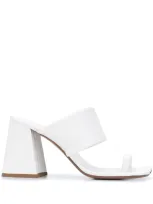 Maison Margiela Tabi 95mm Sandals In Weiss