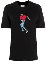 Kirin Dancer Basic Jersey T-shirt In Black