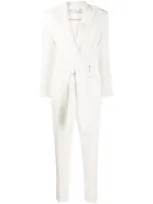 Iro Florica Tie Waist Jumpsuit In White