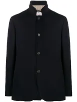 Loro Piana Single-breasted Cashmere Blazer In Blue