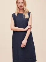 Kowtow Form Organic-cotton Denim Dress