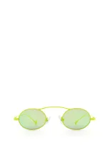 Eyepetizer Birkin Lime Green Sunglasses