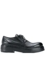 Marsèll Lace-up Flat Shoes In Black