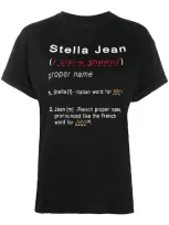 Stella Jean Definition Short-sleeved T-shirt In Black