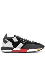 Ghoud Rush Sneakers In Black Multicolor Synthetic Fibers