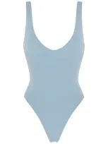 Haight Open Back Swimsuit In Blue