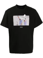 Throwback Tbt Tunity Cotton T-shirt In Black