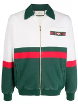 Gucci Horsebit Windbreaker In Neutrals