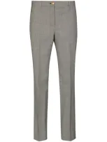 Givenchy X Browns 50 Houndstooth Slim-fit Trousers In Black