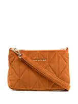 Lancaster Actual Quilted Crossbody Bag In Orange