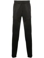 Versace Virtus Crest Track Pants In Black