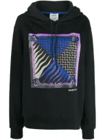 Koché X  Lupa Print Hoodie In Black