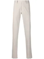 Ermenegildo Zegna Straight-leg Chinos In Neutrals