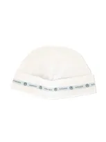 Aigner Babies' Logo-tape Beanie Hat In White