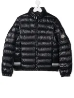 Moncler Teen Puffer Jacket In Blue