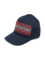 Bosswear Babies' Logo-print Cap In Blue