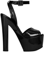 Giuseppe Zanotti Tarifa Sandals In Black Leather