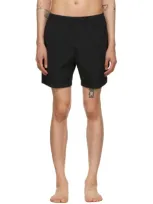 True Tribe Black Neat Steve Swim Shorts