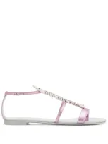 Giuseppe Zanotti Slim Open-toe Sandals In Rosa