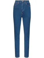 Re/done '90s Ultra High Skinny Jeans In Blau