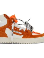 Off-white Orange And White Off-court 3.0 High Top Sneakers