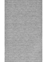 Solo Rugs Chatham Transitional Hand Woven Wool Area Rug In Charcoal