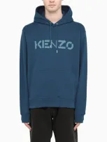 Kenzo Blue Sweatshirt Hoodie