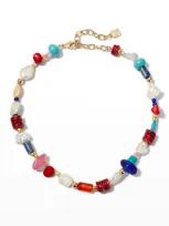 Dannijo Cabo Multi-stone Choker Necklace