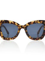 Isabel Marant Cat-eye Acetate Sunglasses In Yellow / Blue